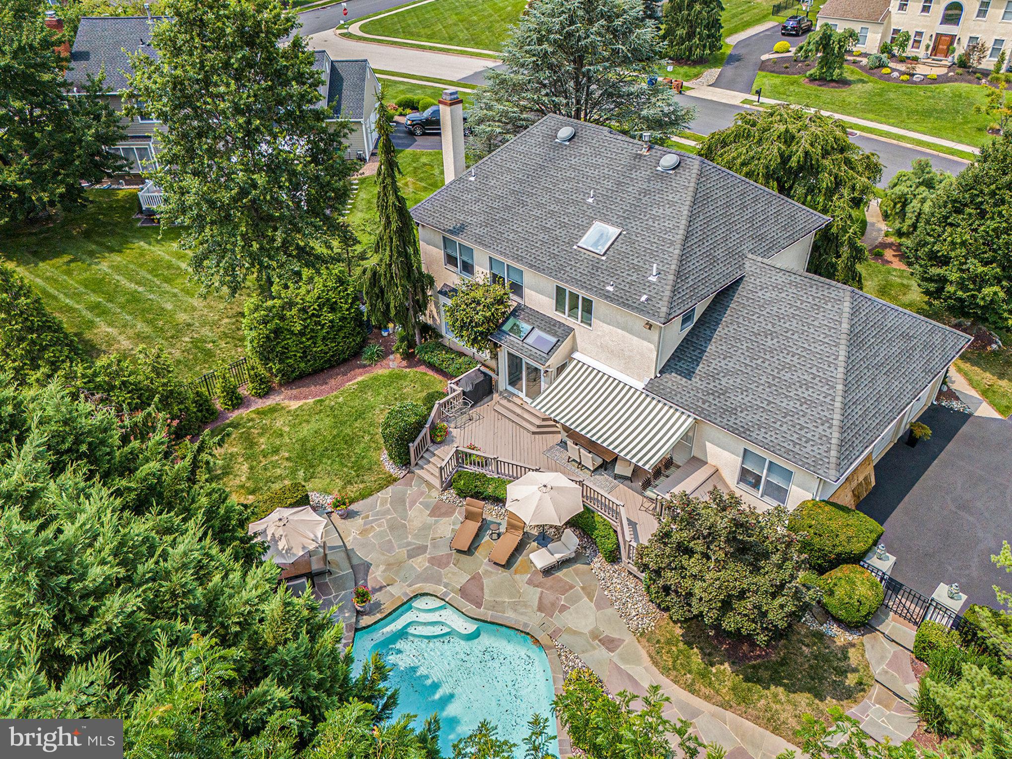 804 Redgate Road Dresher, PA 19025 - Photo 42 of 45 Aerial View