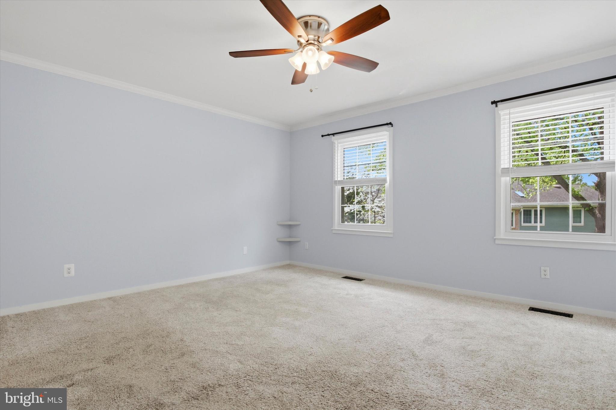 3 Windsor Circle Chesterbrook, PA 19087 - Photo 13 of 29 an empty room with a window and a fan