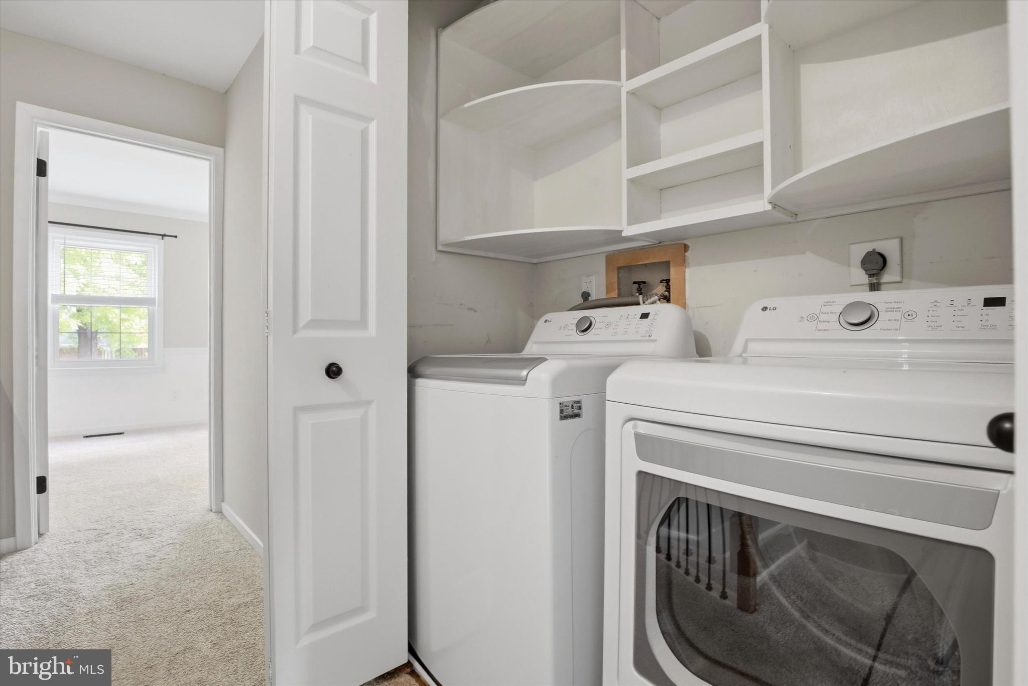 3 Windsor Circle Chesterbrook, PA 19087 - Photo 21 of 29 a utility room with dryer and washer