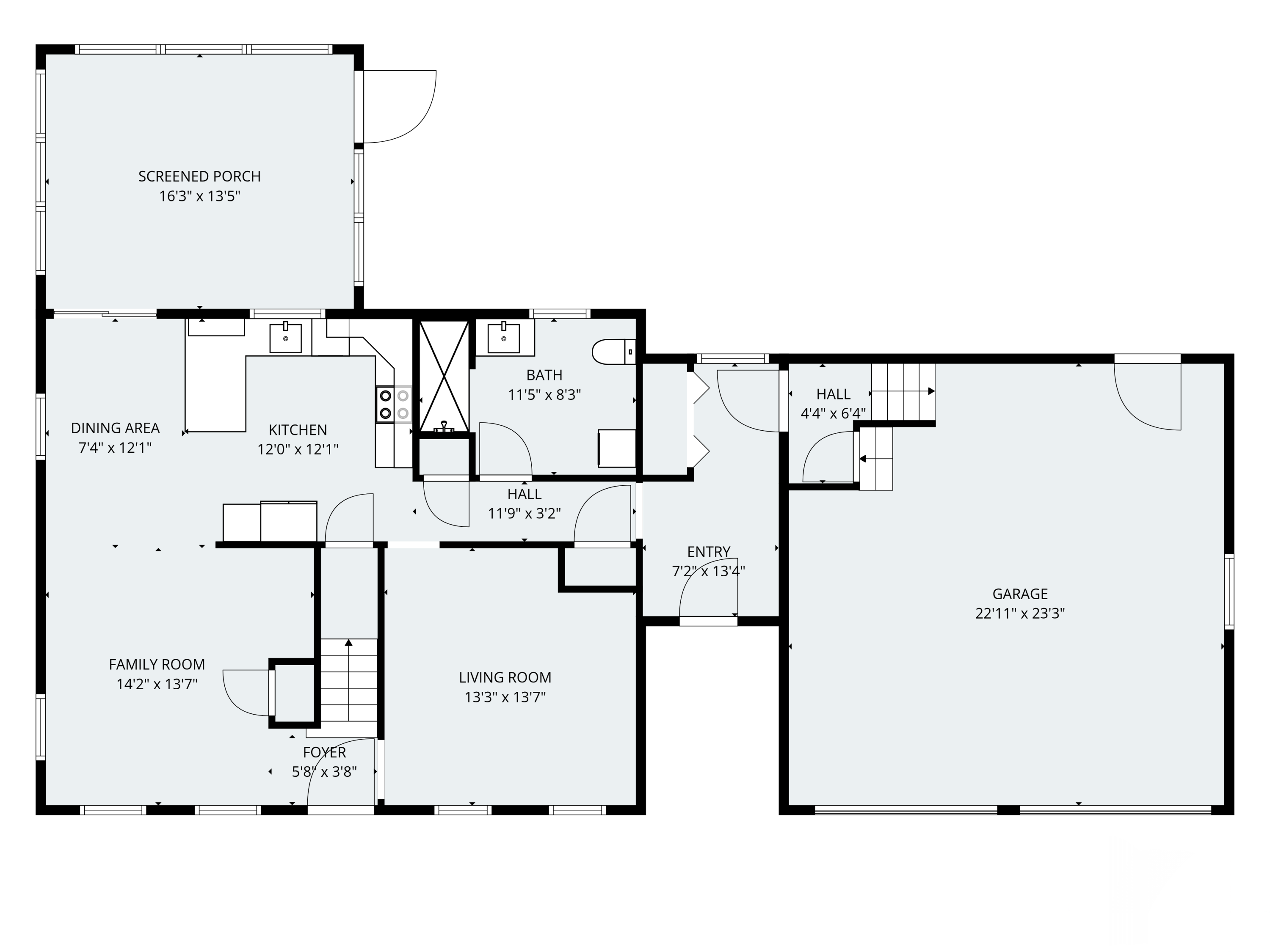 36 Plaisted Road York, ME 03909 - Photo 47 of 48 First Floor Layout