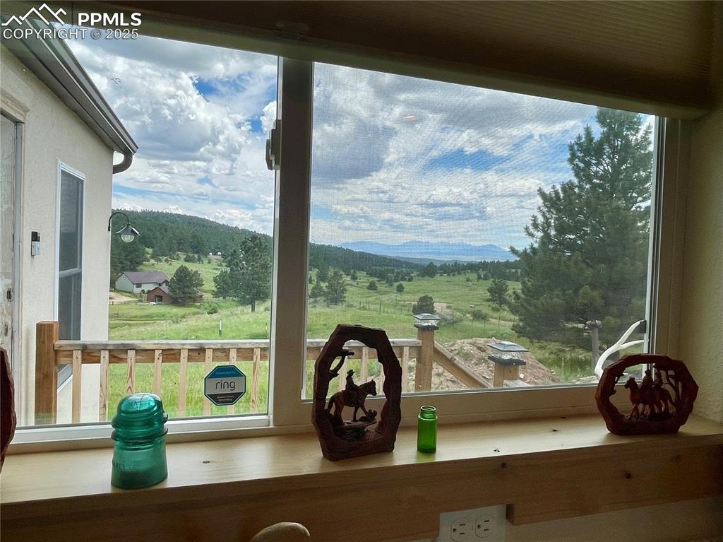 291 Junkins Loop Westcliffe, CO 81252 - Photo 6 of 41 a view of a lot of windows on th wall