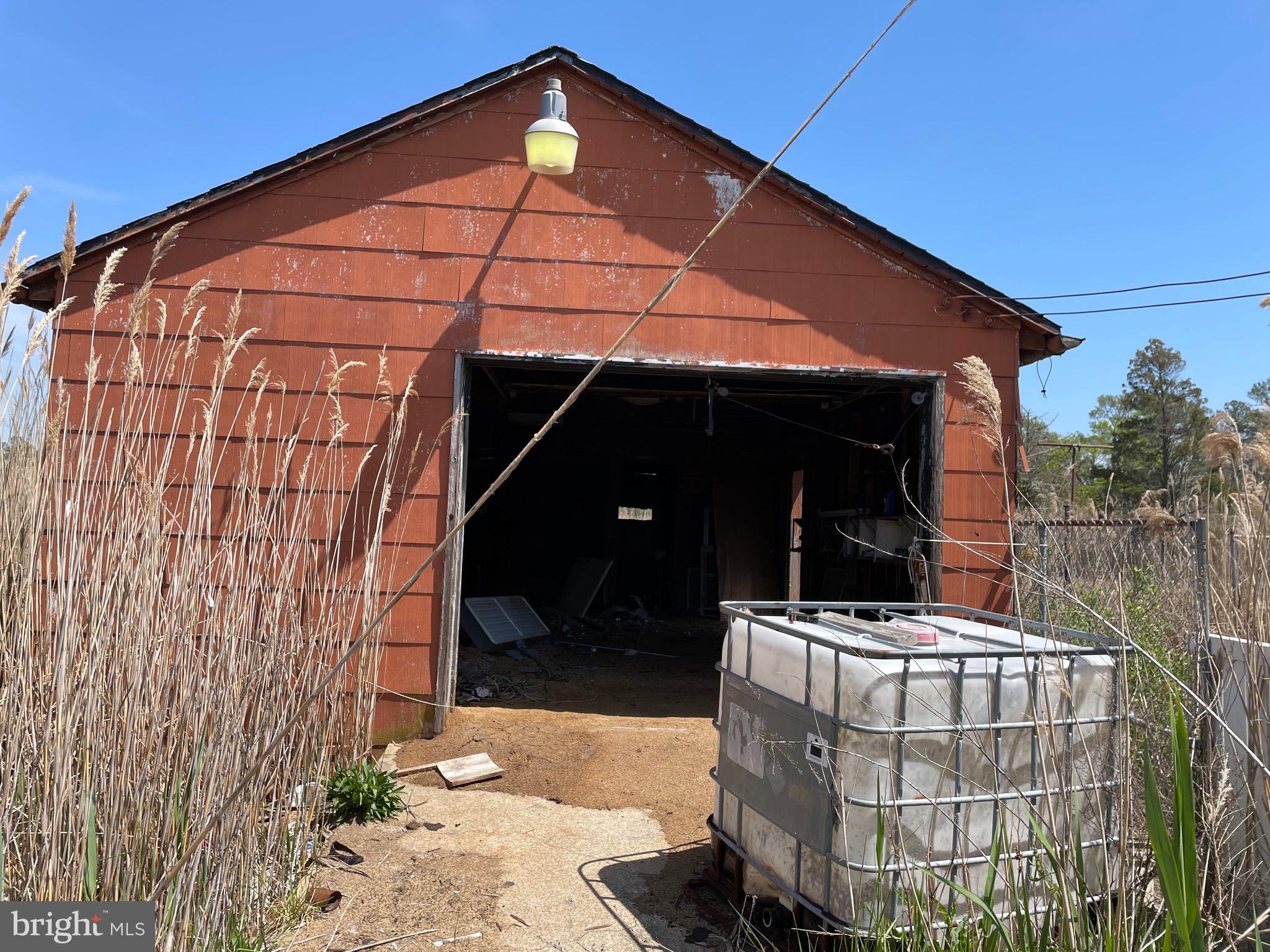 2333 Wingate Bishops Head Road Wingate, MD 21675 - Photo 13 of 46 Shed Entrance