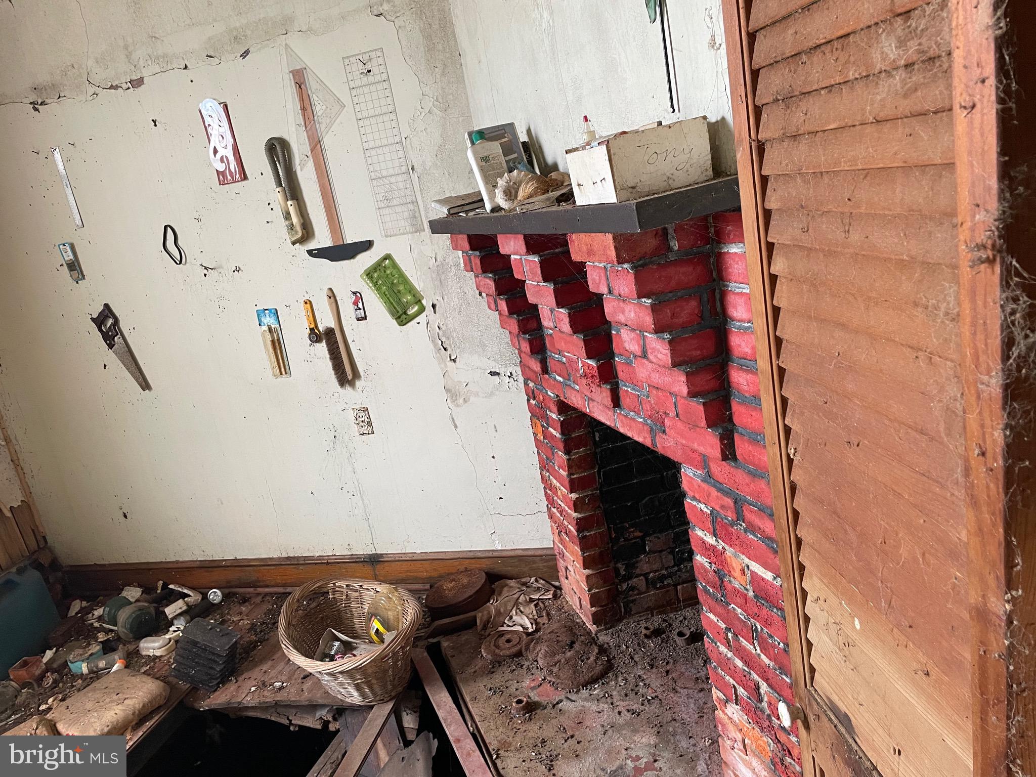 2333 Wingate Bishops Head Road Wingate, MD 21675 - Photo 25 of 46 2nd Bedroom with Fireplace