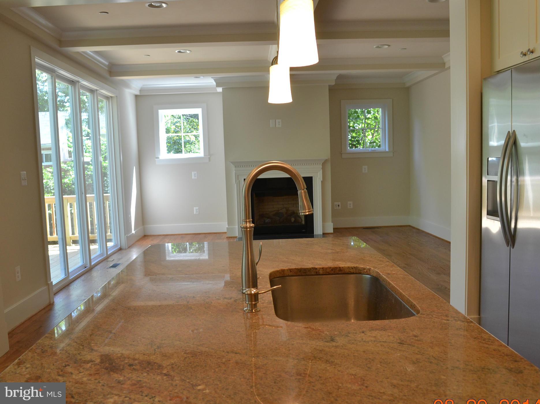 6003 Conway Road Bethesda, MD 20817 - Photo 9 of 24 Kitchen opens to Family Room