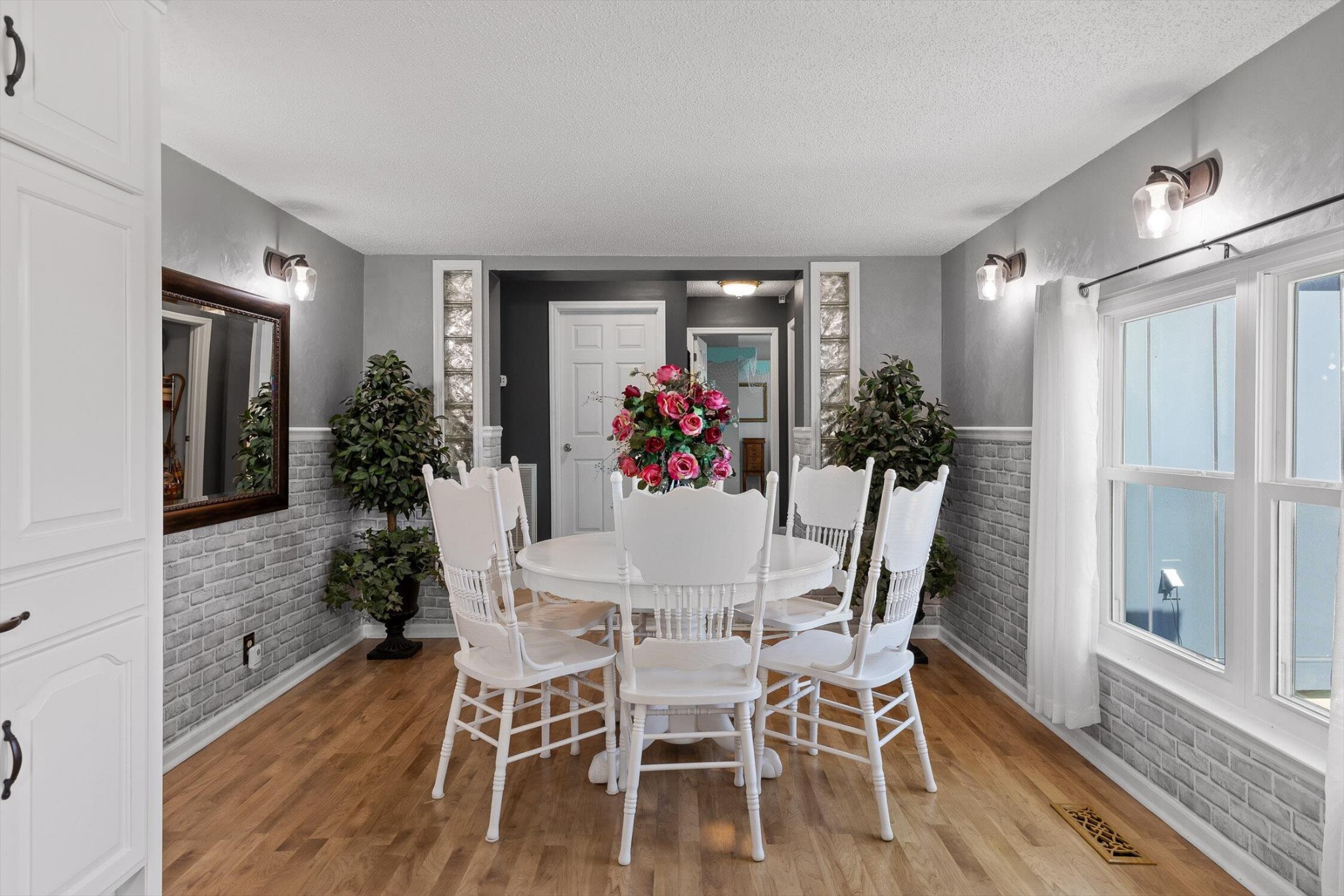 5017 McDonald Road McDonald, TN 37353 - Photo 13 of 52 a view of a dining room with furniture window and wooden floor