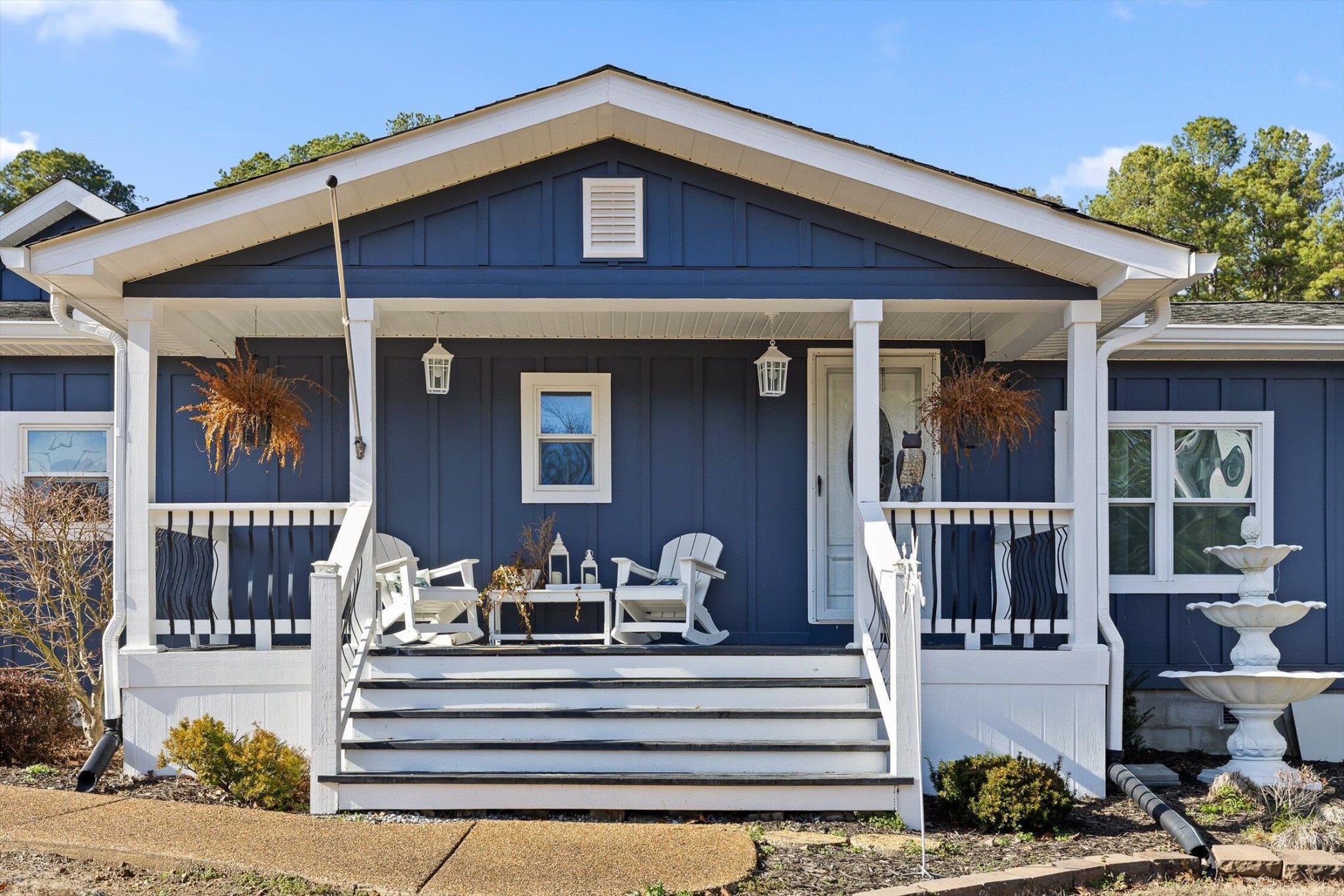 5017 McDonald Road McDonald, TN 37353 - Photo 3 of 52 a front view of a house with entryway and windows