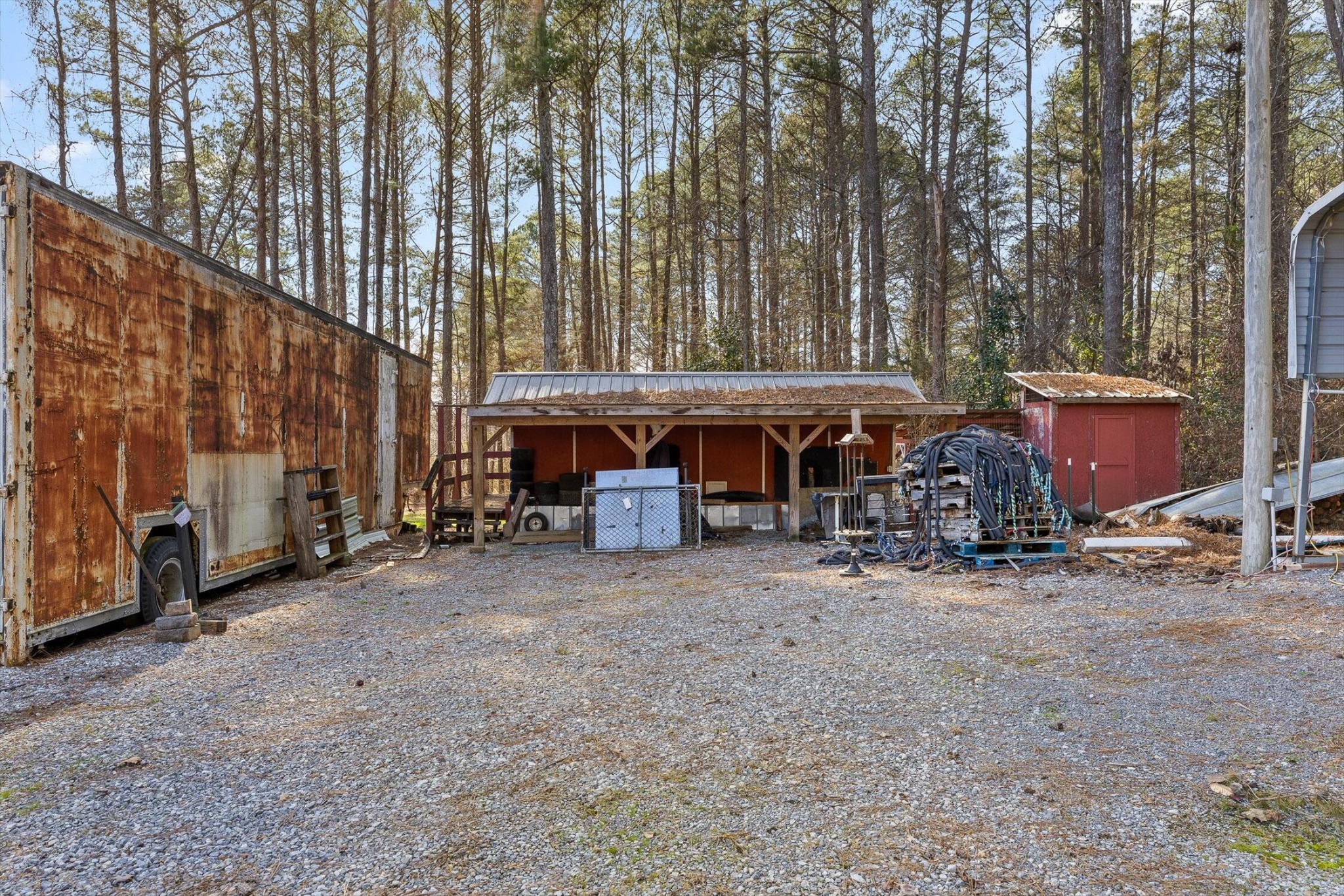 5017 McDonald Road McDonald, TN 37353 - Photo 35 of 52 a view of an house with backyard space and deck