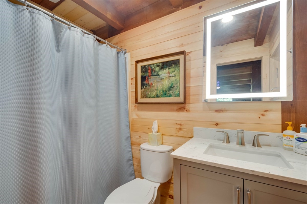 213 Ashby Road Ashburnham, MA 01430 - Photo 19 of 39 a bathroom with a sink and a toilet
