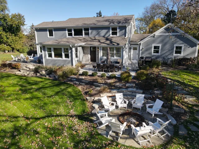 a view of a house with garden