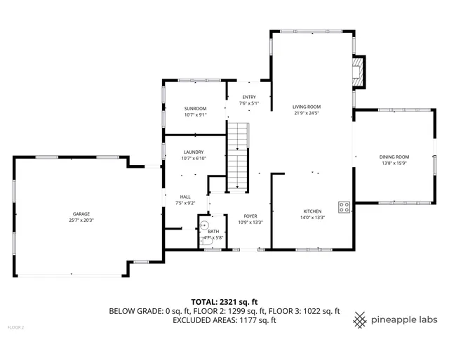 a picture of a floor plan