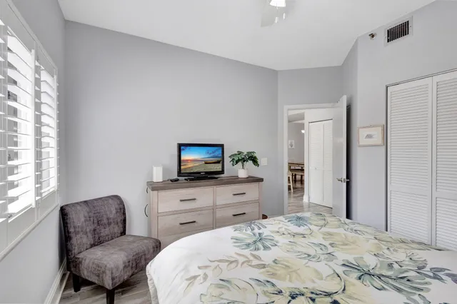 a view of a building with a yard