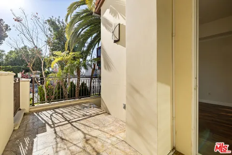 a view of backyard with green space