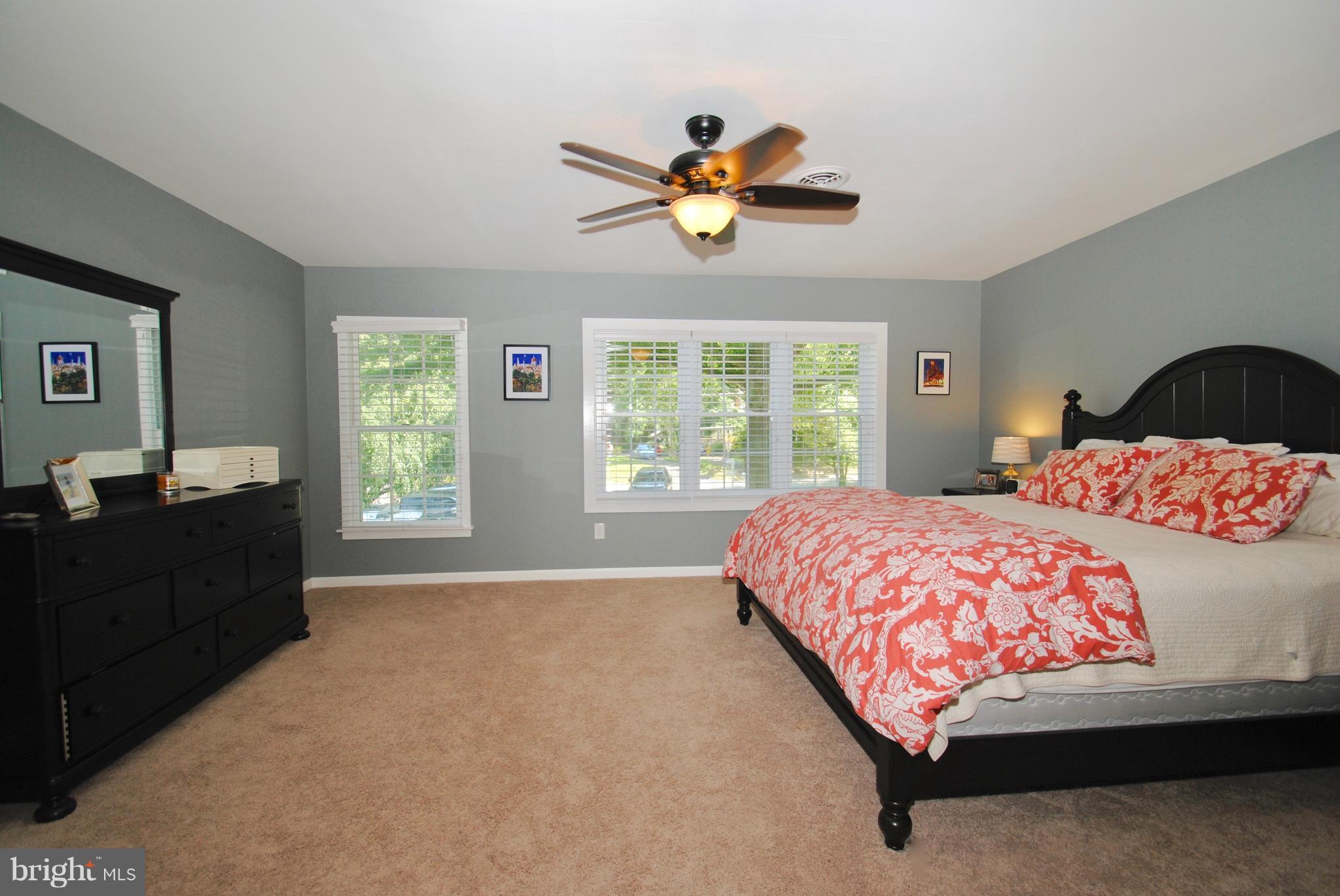 132 Church Road Arnold, MD 21012 - Photo 22 of 30 Expansive Master Bedroom Suite with Bombay Fan