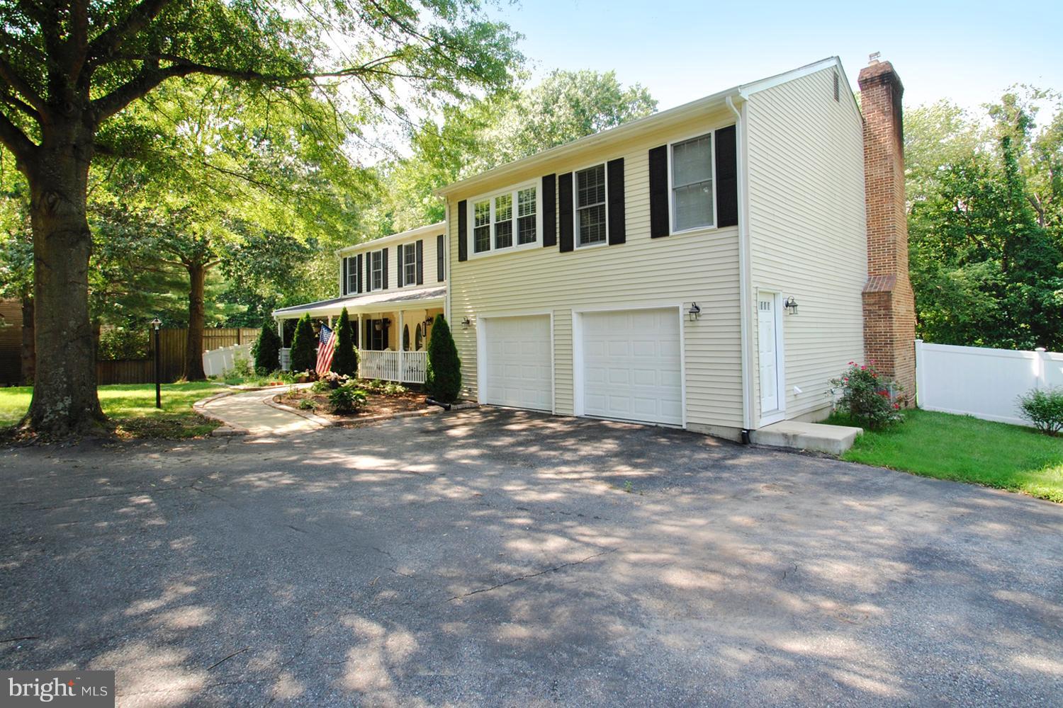 132 Church Road Arnold, MD 21012 - Photo 6 of 30 Expanded Paved Parking Court / 2-Car Garage