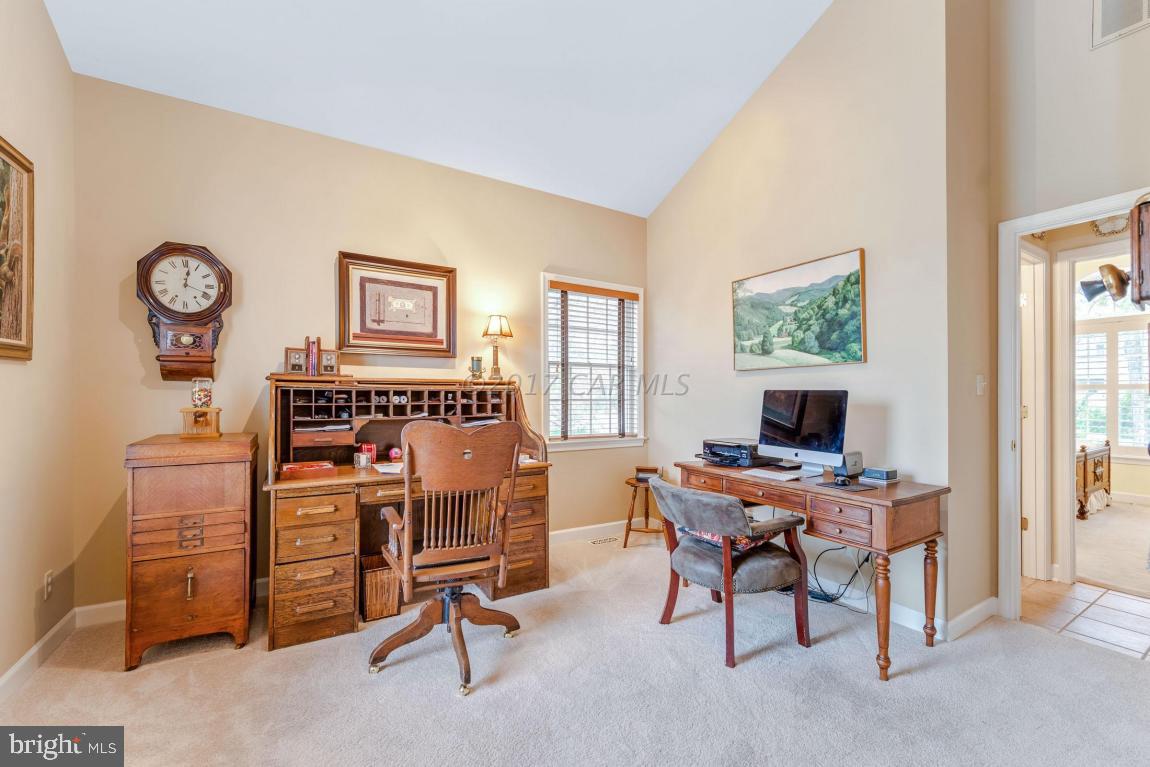 32 Saltgrass Road Ocean Pines, MD 21811 - Photo 14 of 61 a view of a workspace with furniture and a window