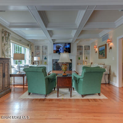 513 Mercer Avenue Spring Lake, NJ 07762 - Photo 29 of 53 a living room with furniture and a wooden floor