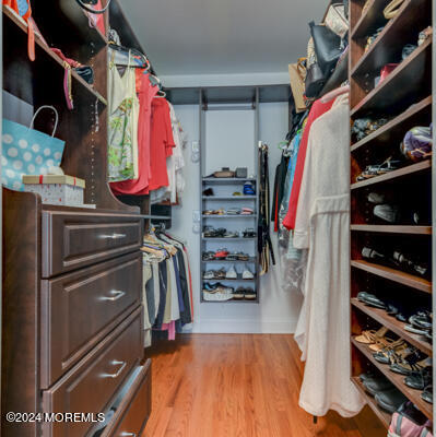 513 Mercer Avenue Spring Lake, NJ 07762 - Photo 37 of 53 a view of walk in closet with clothes and shoes