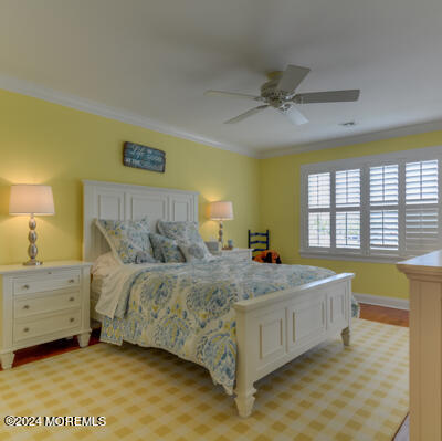 513 Mercer Avenue Spring Lake, NJ 07762 - Photo 43 of 53 a spacious bedroom with a bed and a dresser