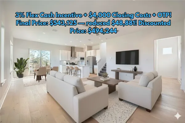 $494,244 | 1531 North Red Bud Lane, Unit 20, Round Rock, TX 78665