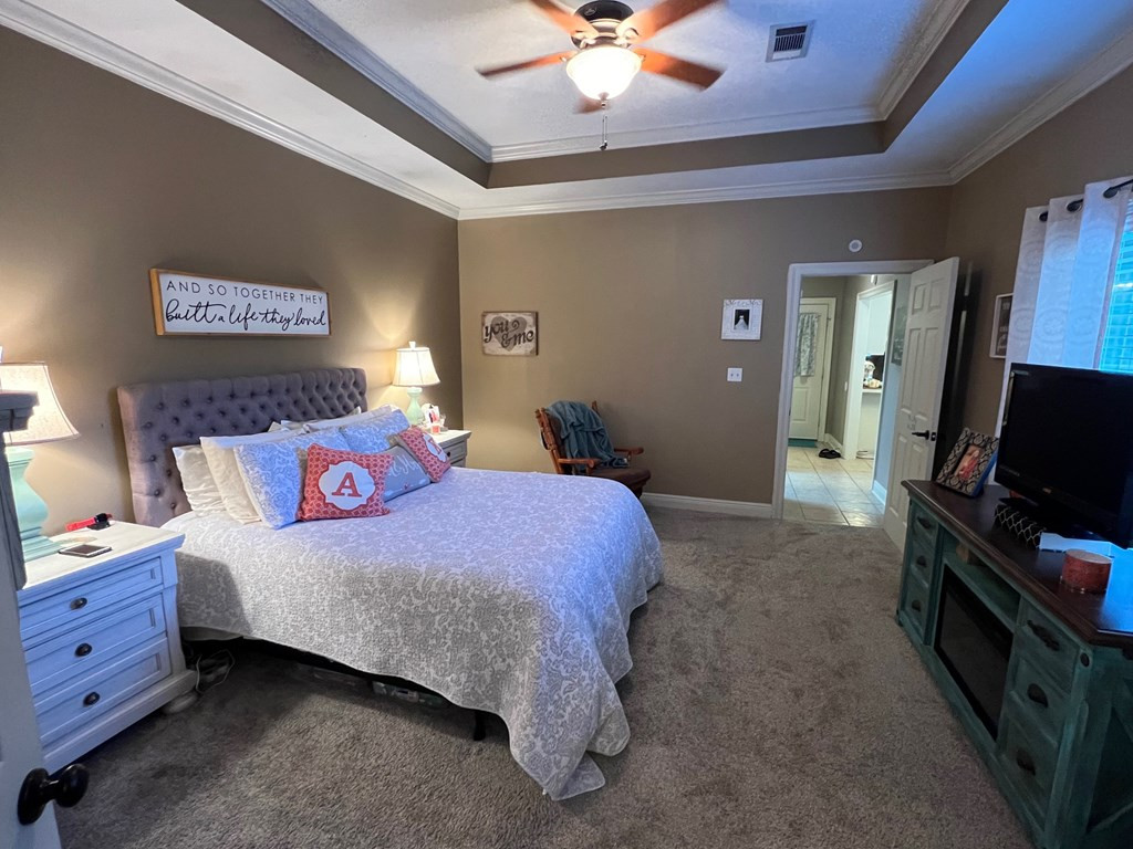 1005 Deer Ridge Road McComb, MS 39648 - Photo 21 of 36 Master BR to kitchen