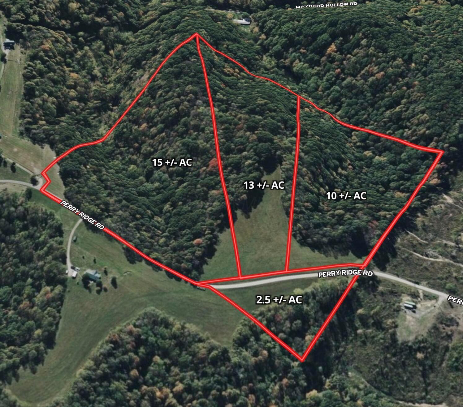 4 Perry Ridge Road Wilkesville, OH 45695 - Photo 10 of 12 Aerial Map