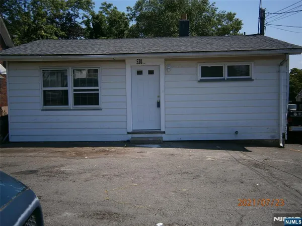 a backyard of a house