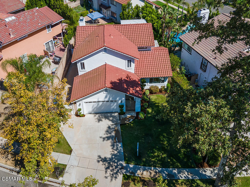 5218 Indian Hills Drive Simi Valley, CA 93063 - Photo 16 of 44 an aerial view of a house