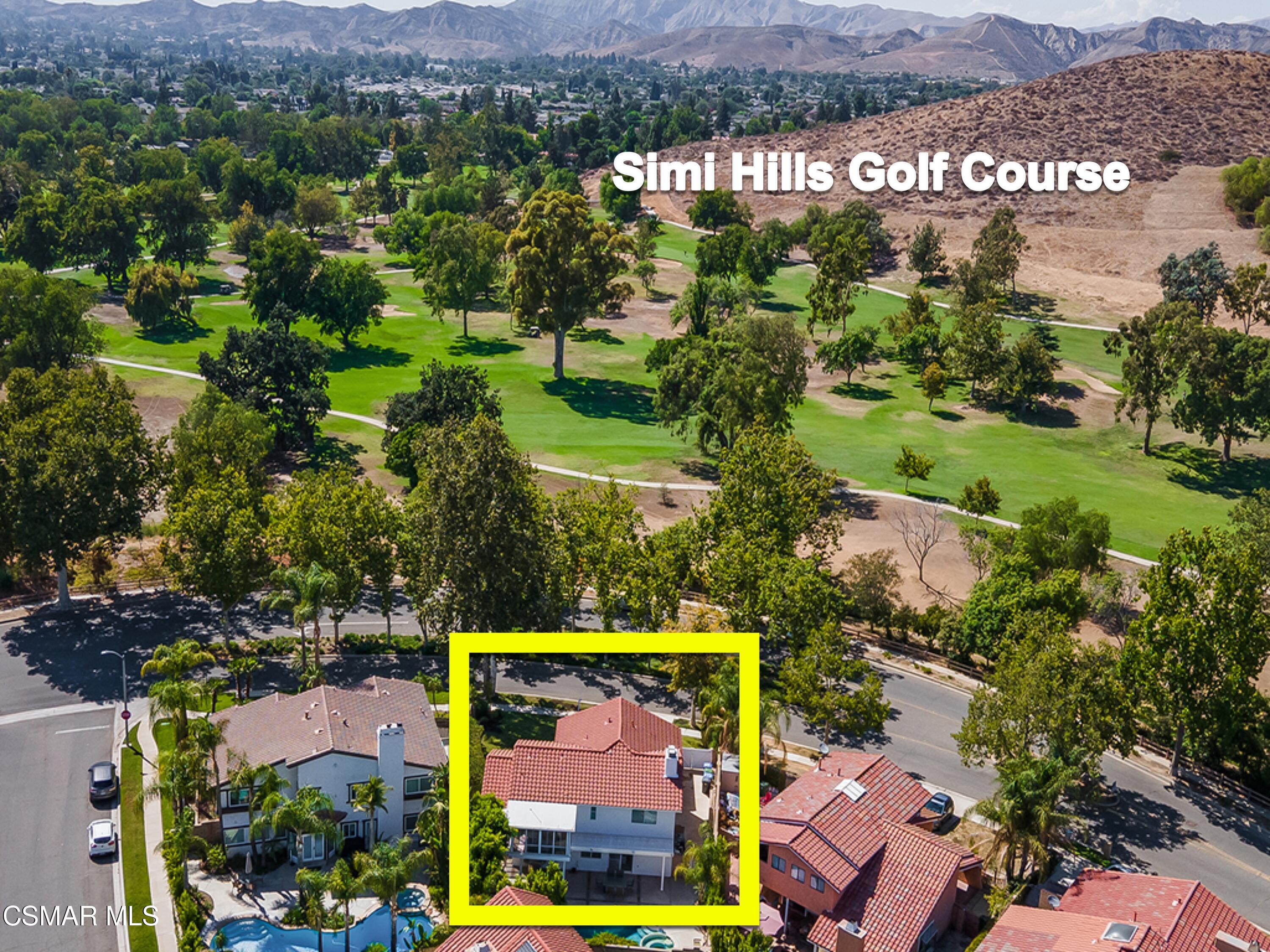 5218 Indian Hills Drive Simi Valley, CA 93063 - Photo 3 of 44 an aerial view of residential houses with outdoor space and street view
