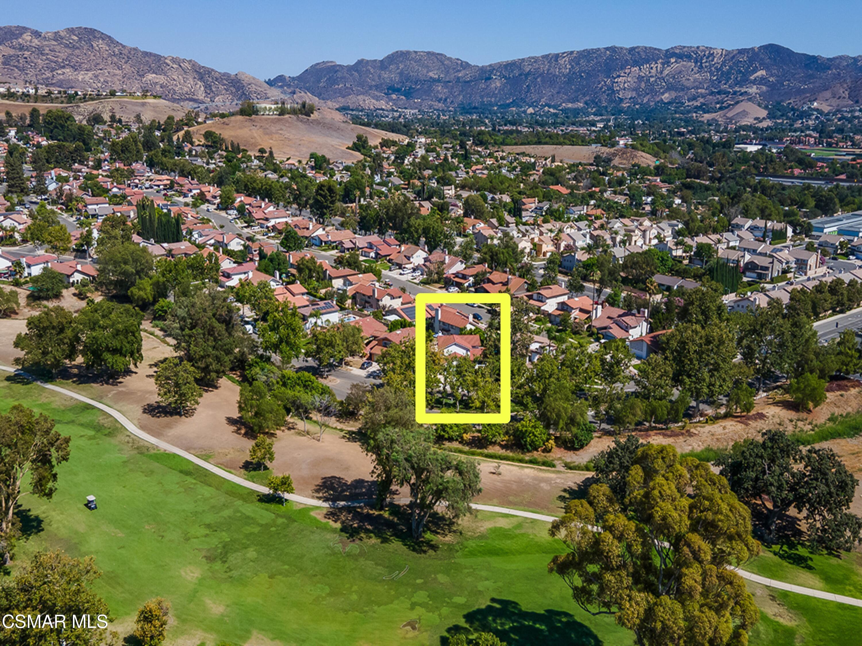 5218 Indian Hills Drive Simi Valley, CA 93063 - Photo 38 of 44 a view of a city with a mountain