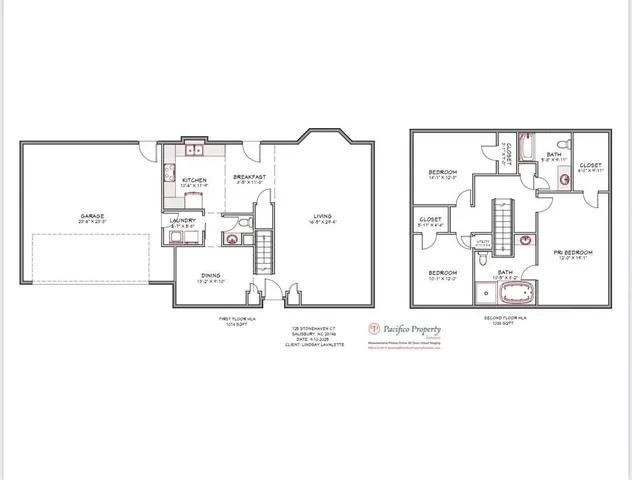 a picture of a floor plan