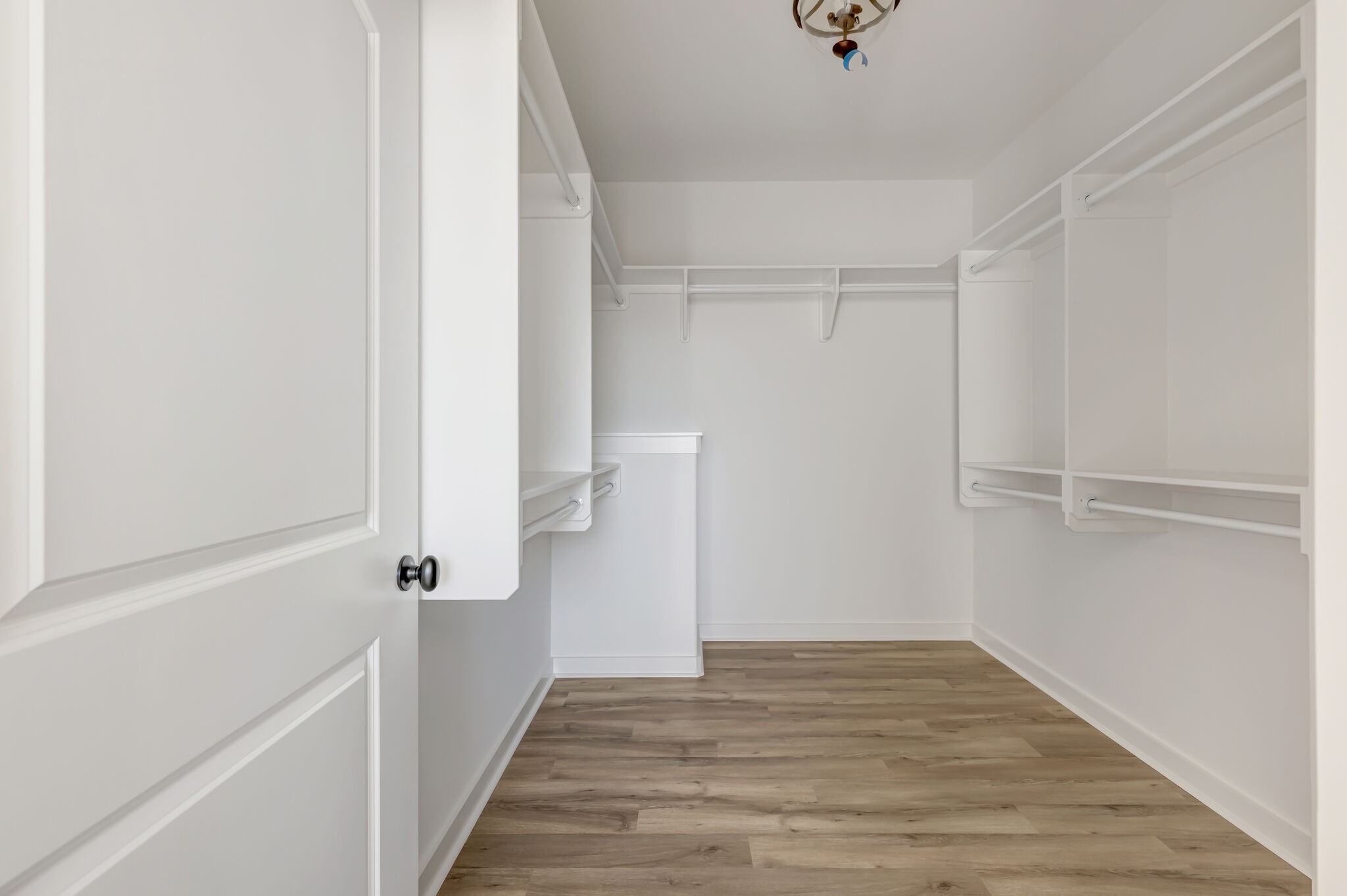 1 Hunter Bills Road Lewisburg, TN 37091 - Photo 30 of 48 a view of a hallway with wooden floor and staircase