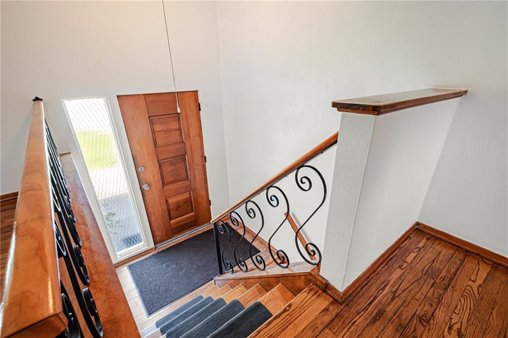 5000 Homeville Road West Mifflin, PA 15122 - Photo 3 of 24 a view of an entryway with wooden floor