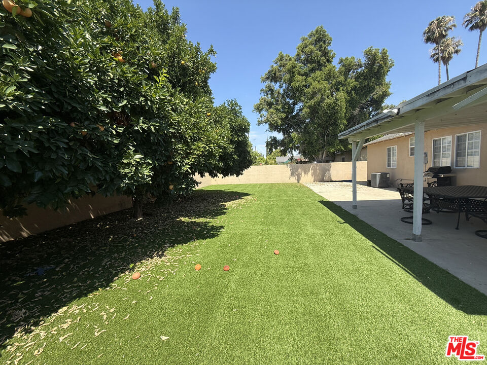 19023 Cantlay Street Reseda, CA 91335 - Photo 16 of 17 a view of back yard of the house