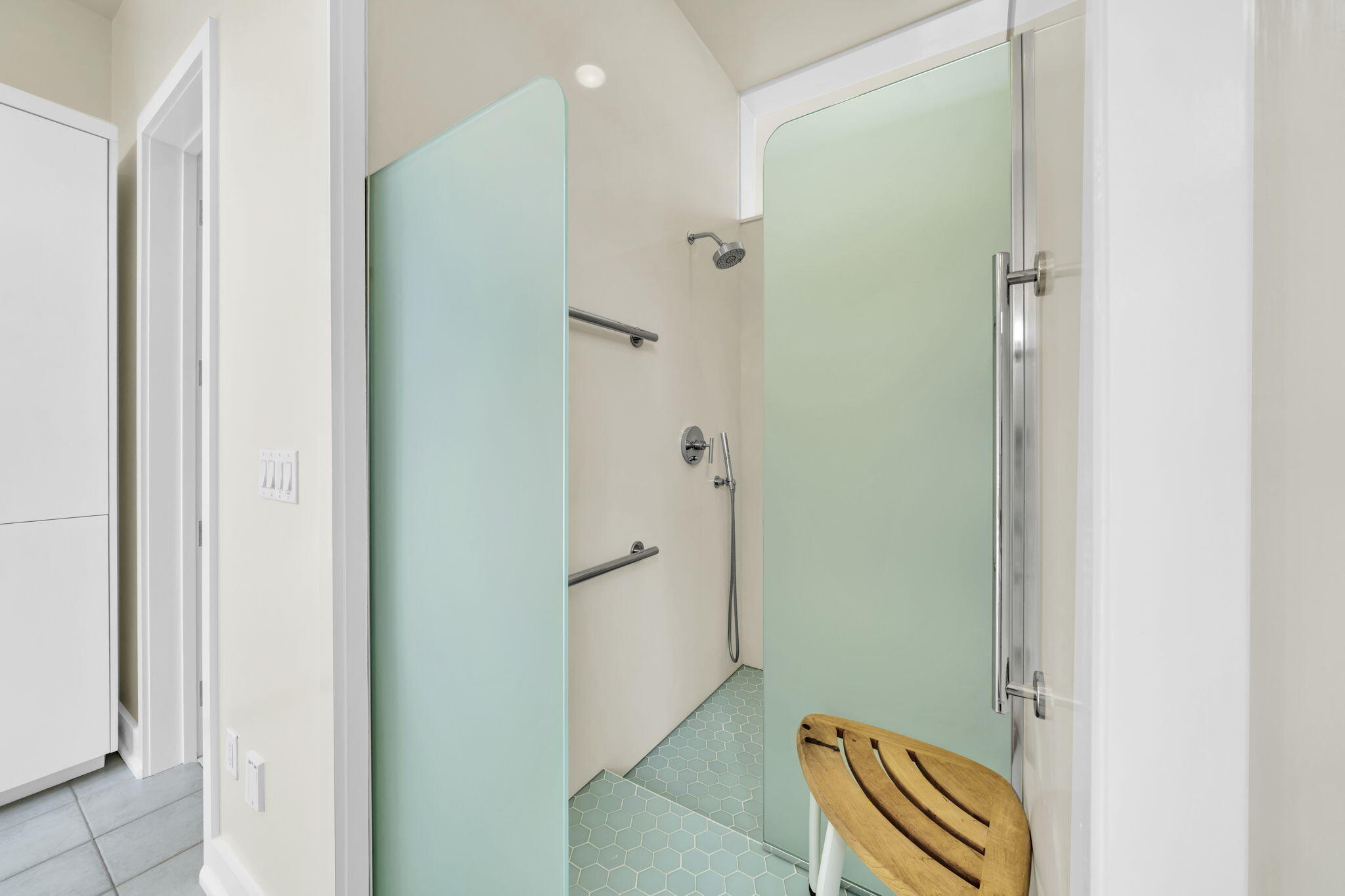 286 Forest Street Santa Rosa Beach, FL 32459 - Photo 33 of 68 a bathroom with a shower and a sink