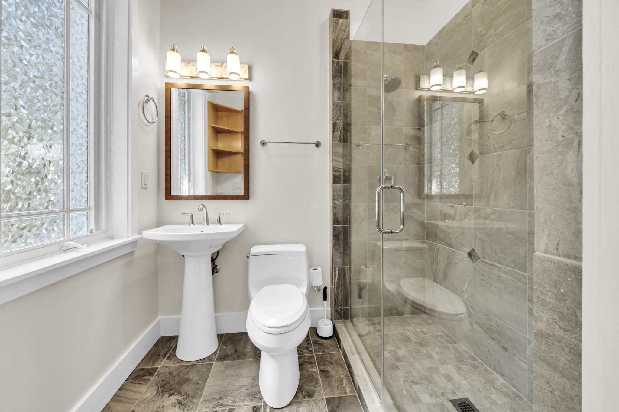 286 Forest Street Santa Rosa Beach, FL 32459 - Photo 43 of 68 a bathroom with a sink toilet and shower