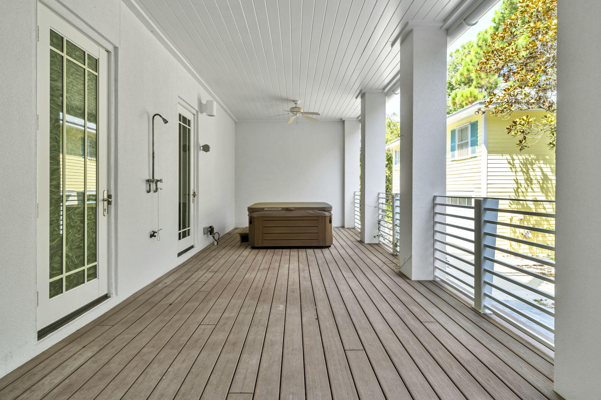 286 Forest Street Santa Rosa Beach, FL 32459 - Photo 44 of 68 a view of a room with wooden floor and large windows