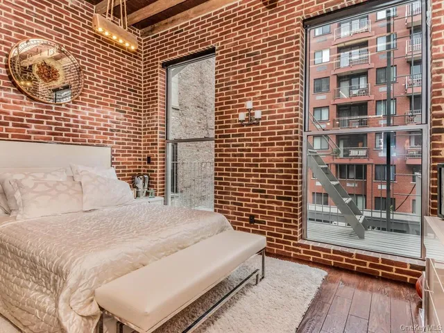 a view of balcony with furniture