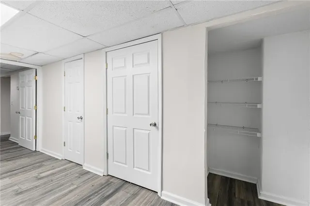 a view of empty room