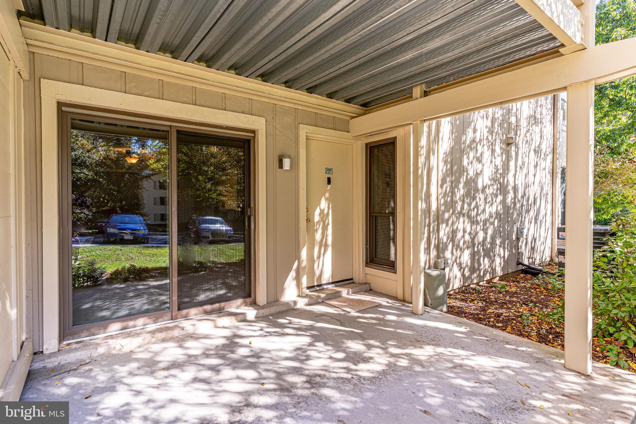 5765 Rexford Court, Unit 5765I Springfield, VA 22152 - Photo 5 of 57 Sliding Glass Door to Patio