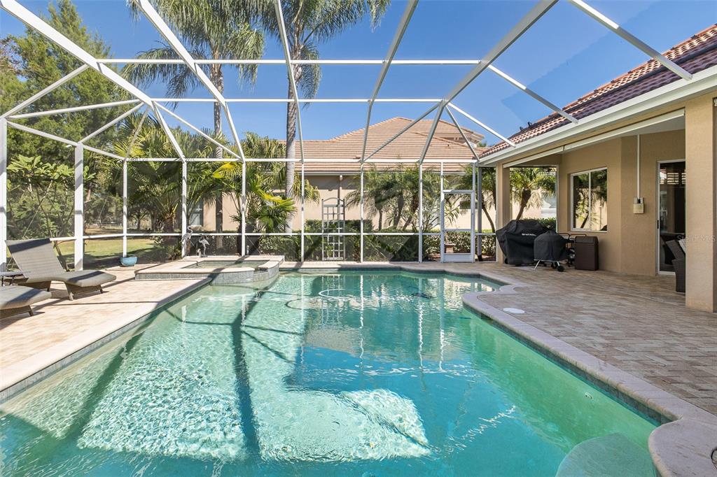 2928 Waters Edge Road Palm Harbor, FL 34685 - Photo 49 of 52 a view of a house with swimming pool