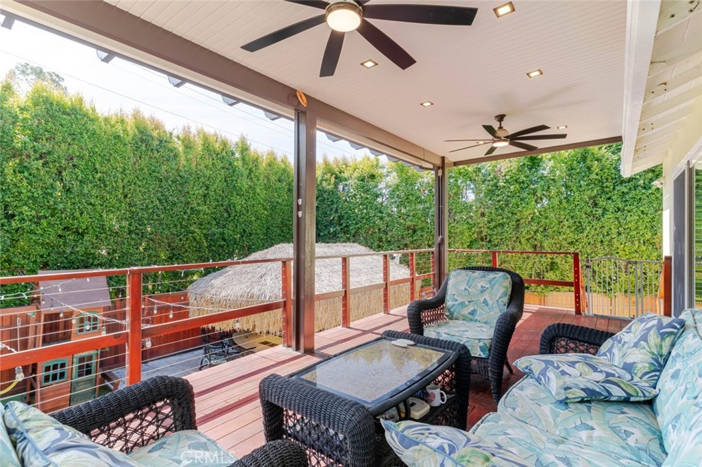 660 Woodbury Road Glendale, CA 91206 - Photo 23 of 45 a outdoor living space with furniture and garden view