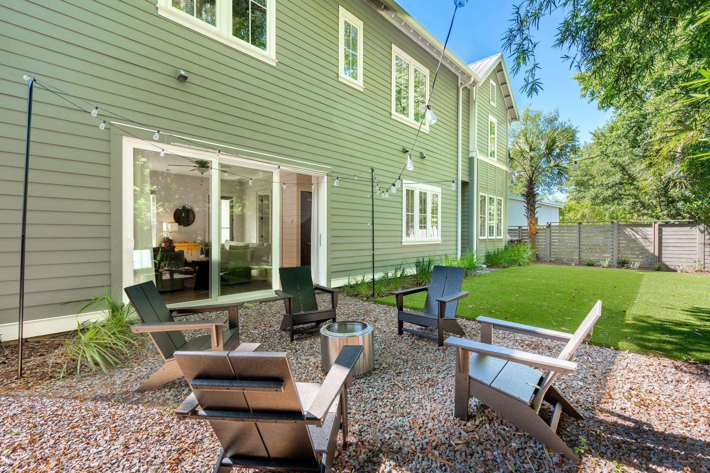 2413 Old Georgetown Road Mount Pleasant, SC 29466 - Photo 35 of 44 Fire pit