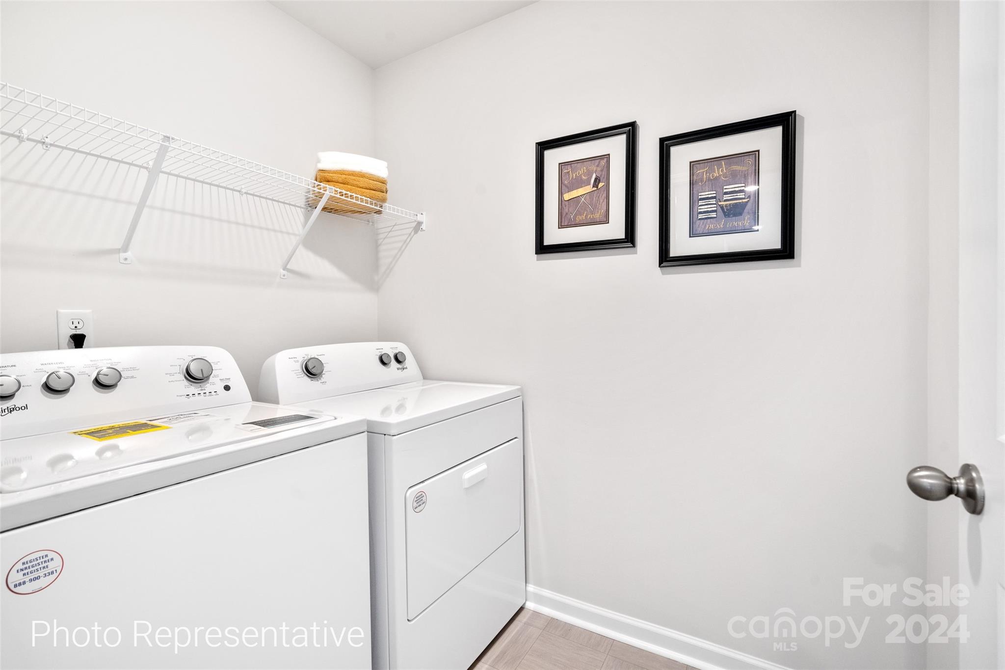 244 Wheatfield Road Fletcher, NC 28732 - Photo 21 of 29 a utility room with dryer and washer