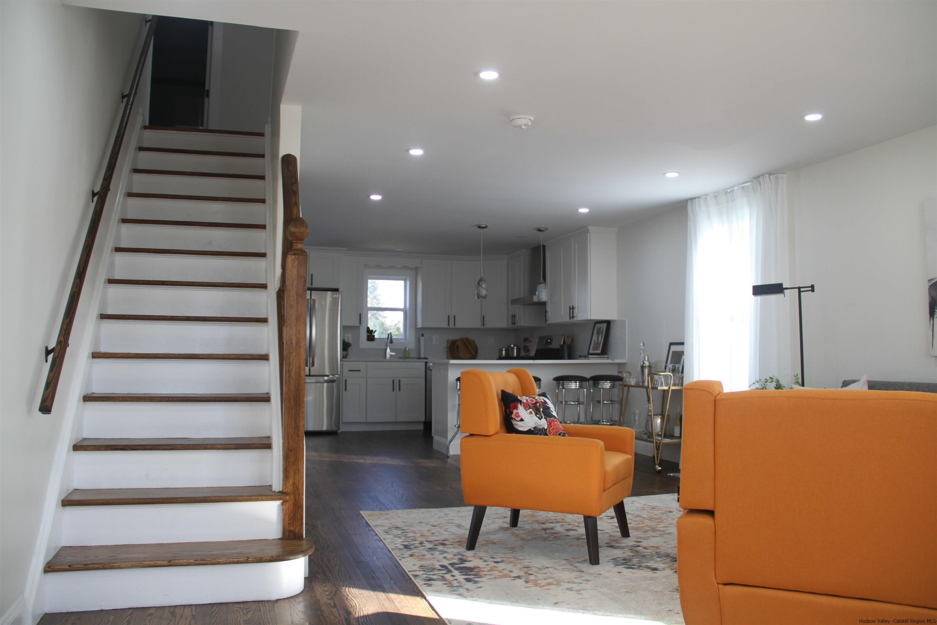 246 Jefferson Heights Catskill, NY 12414 - Photo 3 of 35 a living room with furniture and a wooden floor