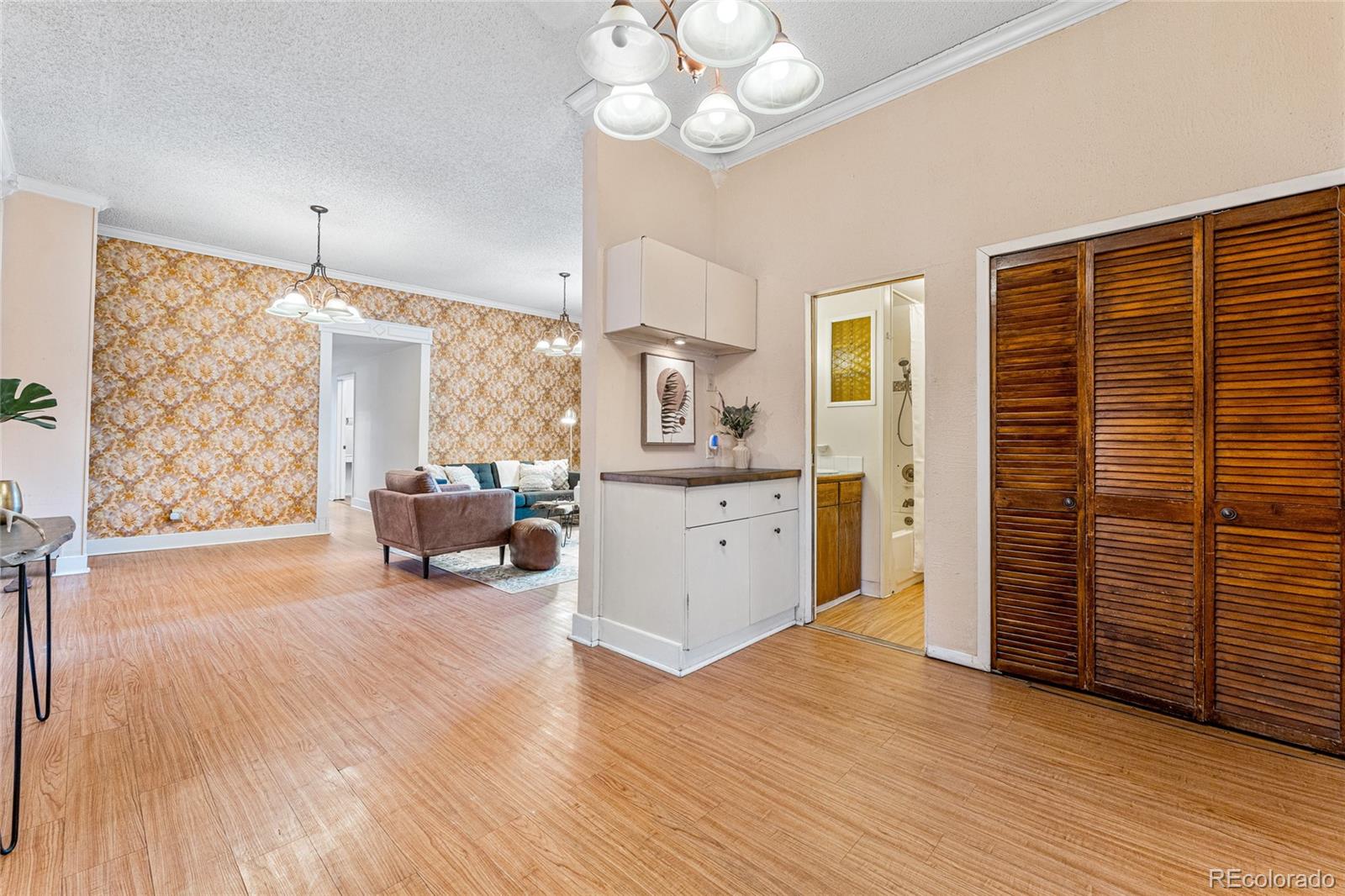 3152 Indian Road Boulder, CO 80301 - Photo 10 of 49 a view of a kitchen with furniture and wooden floor