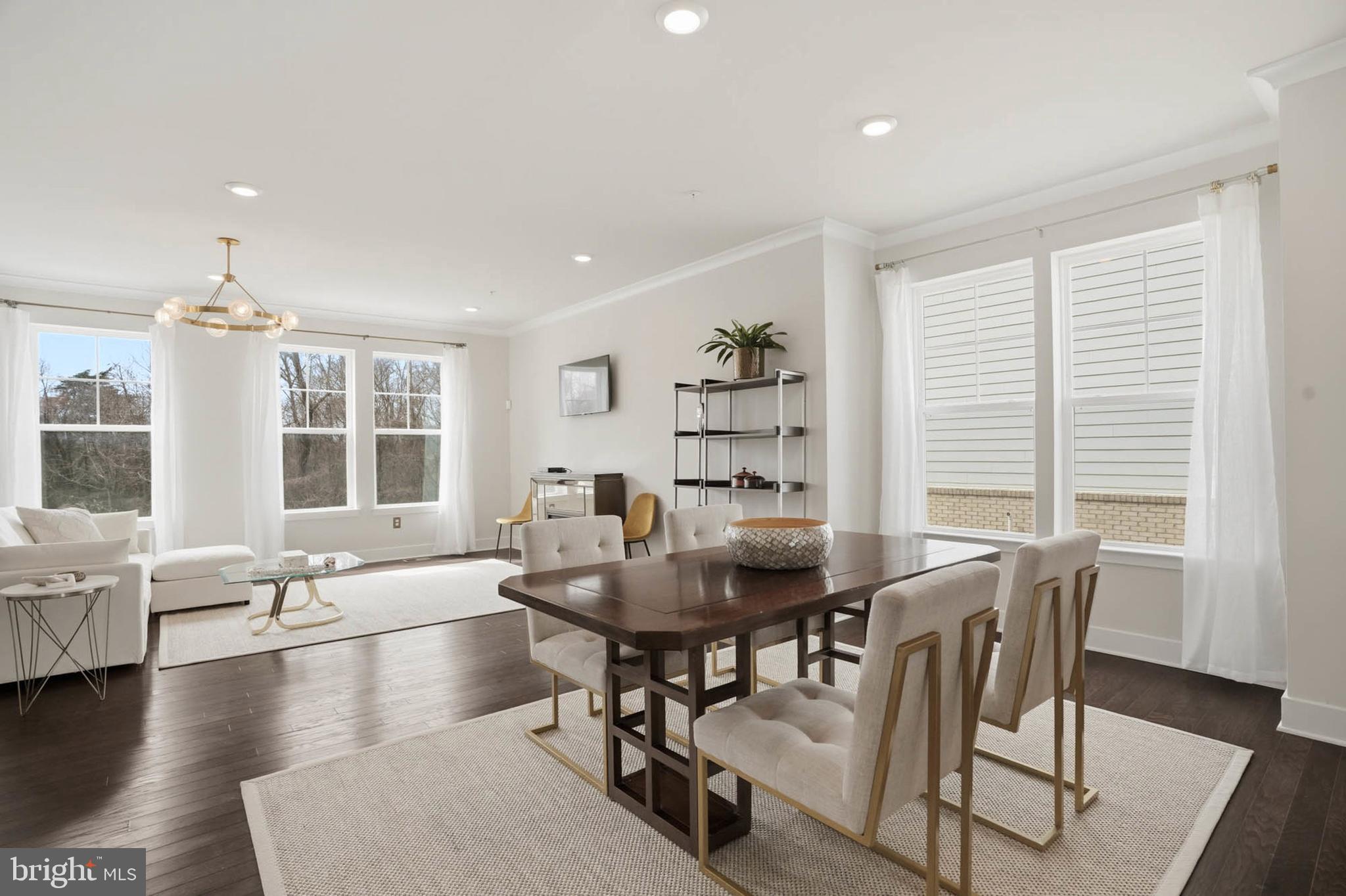 110 Bonny Way Annapolis, MD 21403 - Photo 12 of 35 a view of a dining room with furniture and wooden floor