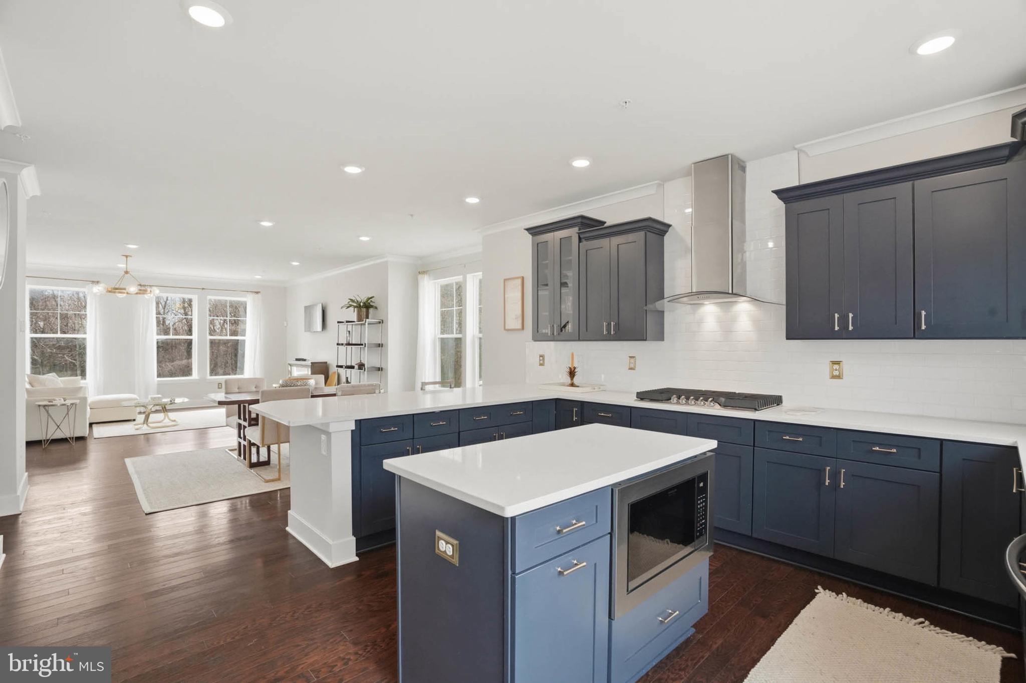 110 Bonny Way Annapolis, MD 21403 - Photo 16 of 35 a kitchen with a stove sink and cabinets