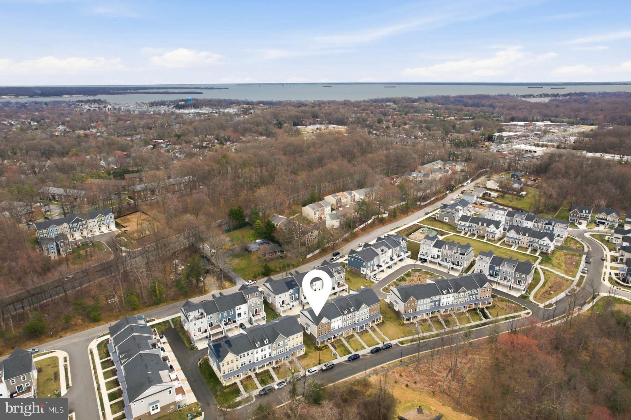 110 Bonny Way Annapolis, MD 21403 - Photo 34 of 35 an aerial view of a city