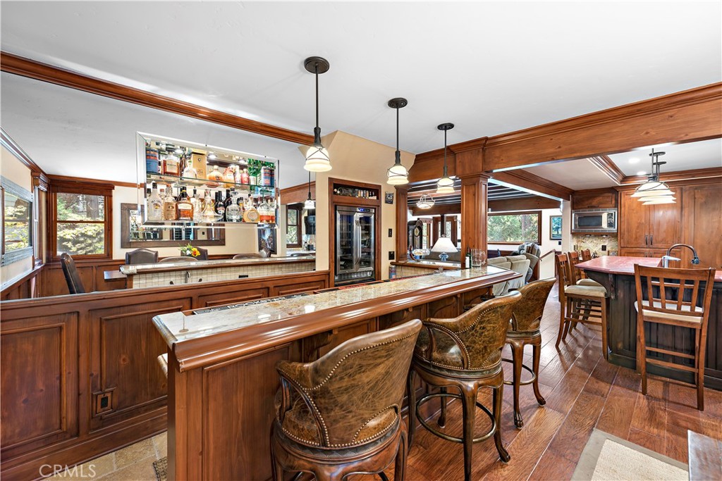 400 Cottage Grove Road Lake Arrowhead, CA 92352 - Photo 12 of 70 a very nice looking kitchen with a large window