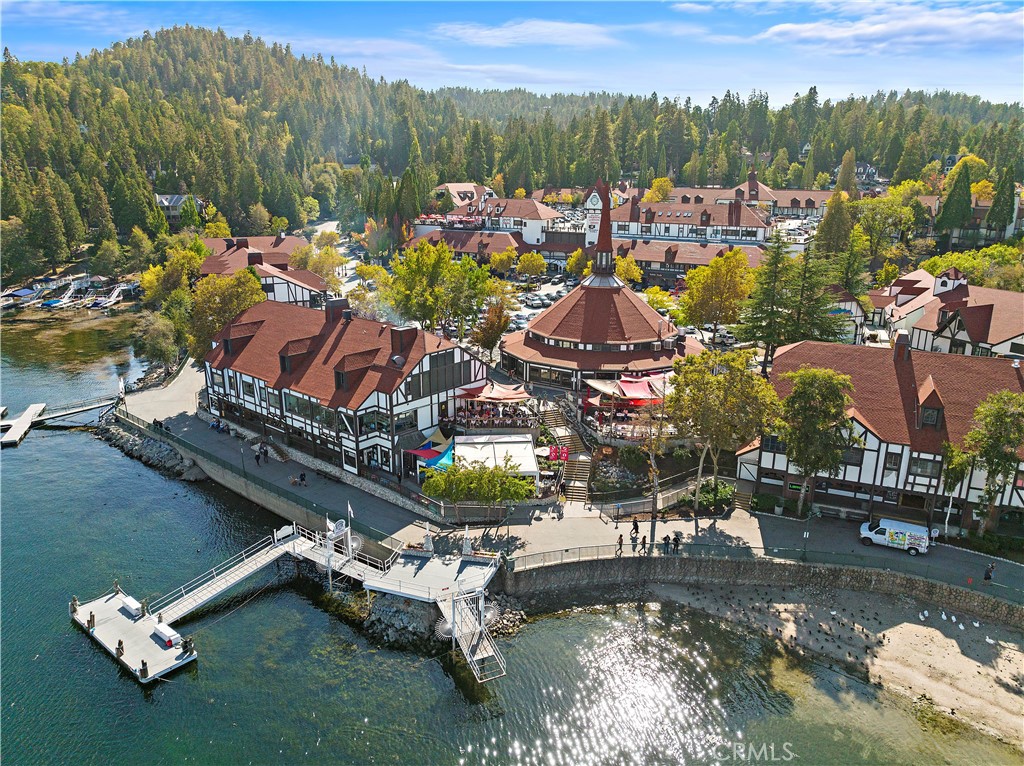400 Cottage Grove Road Lake Arrowhead, CA 92352 - Photo 67 of 70 a view of a lake with a mountain